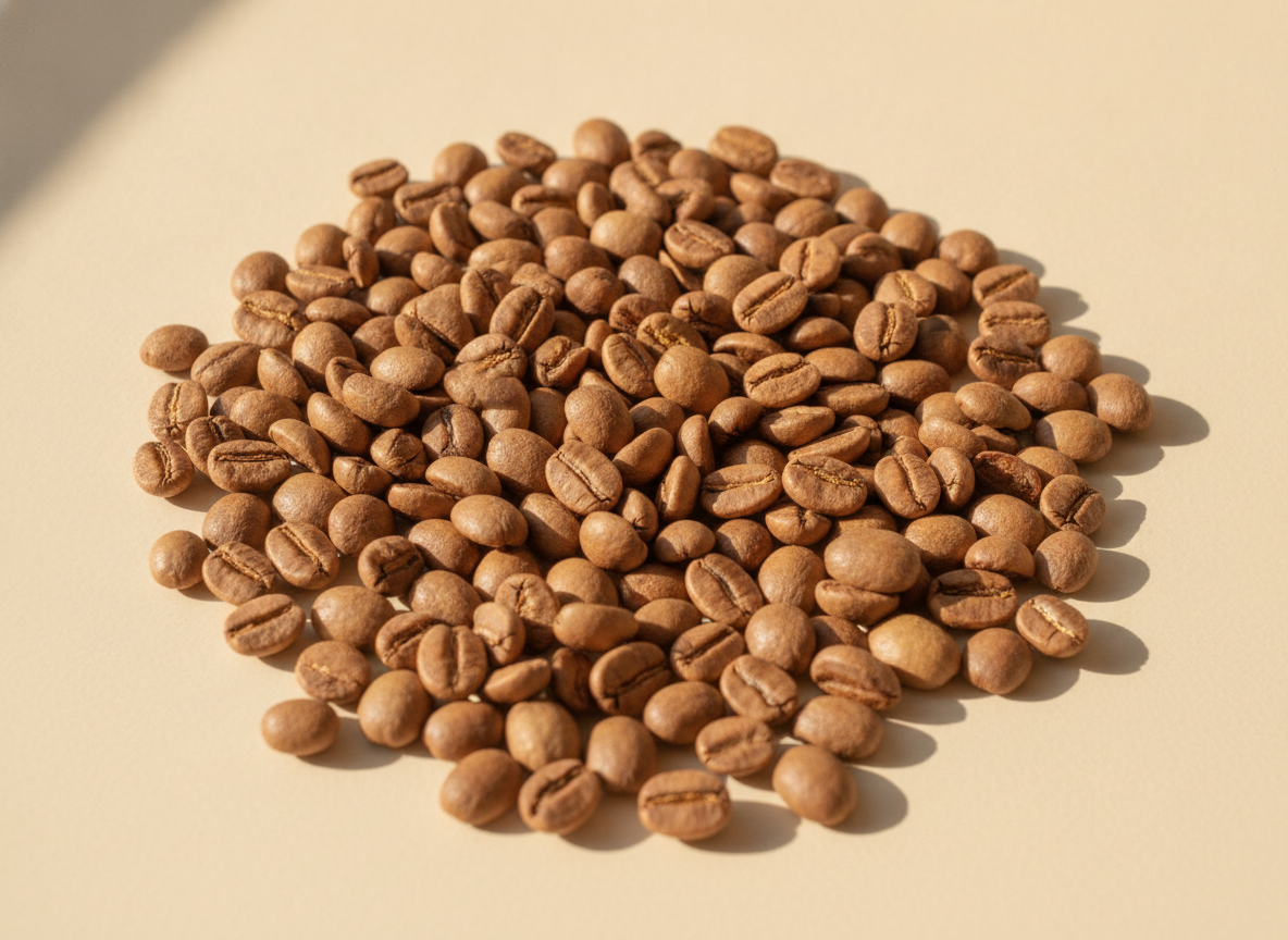 Light-roast Ethiopian Yirgacheffe coffee beans