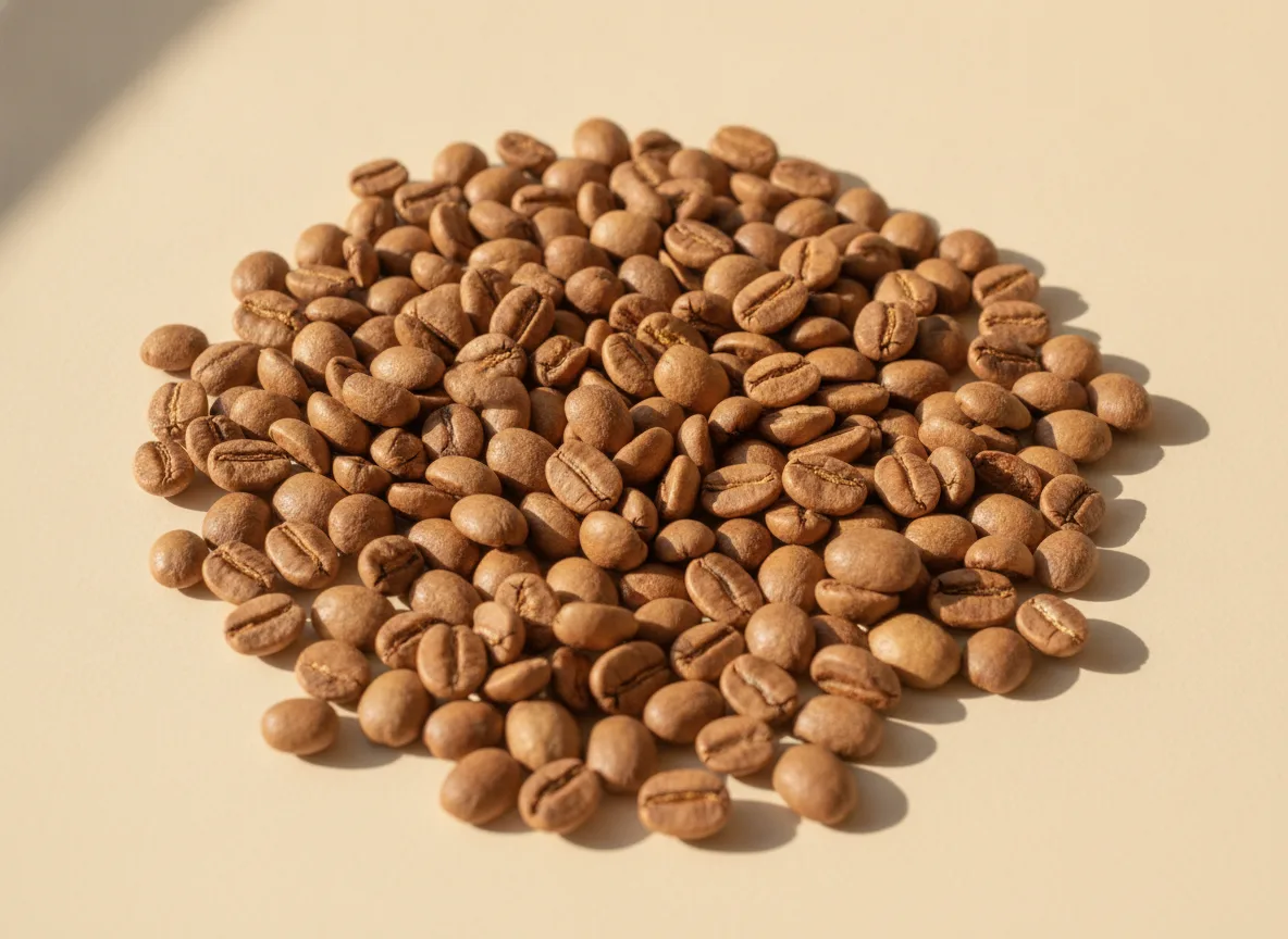 Light-roast Ethiopian Yirgacheffe coffee beans